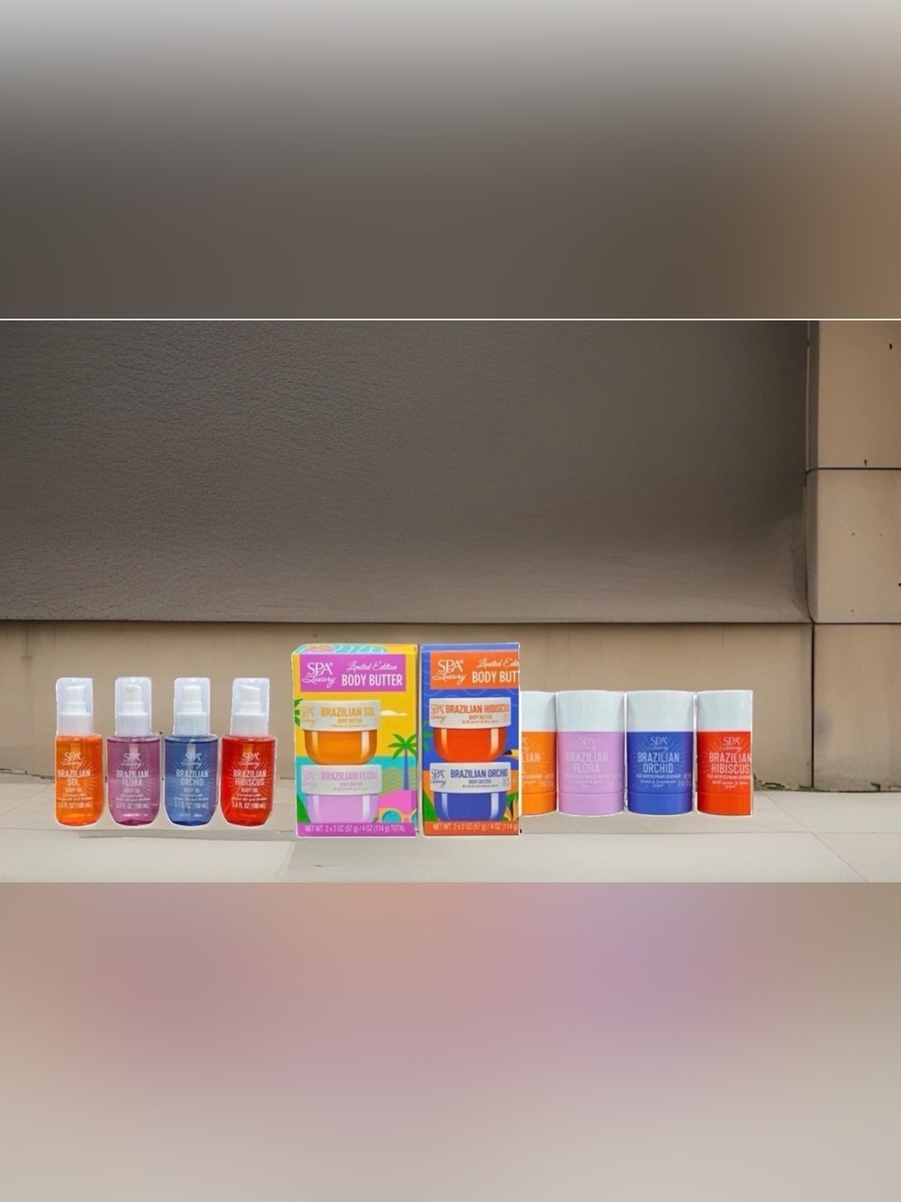 Kids Bath & Body Bundle - Assorted Pink, Orange, Purple